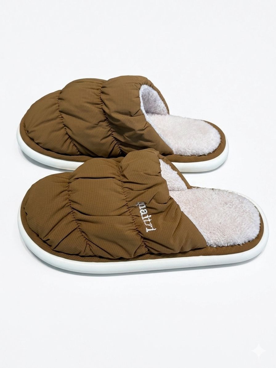 PANTUFLAS IMPERMEABLE MARRON