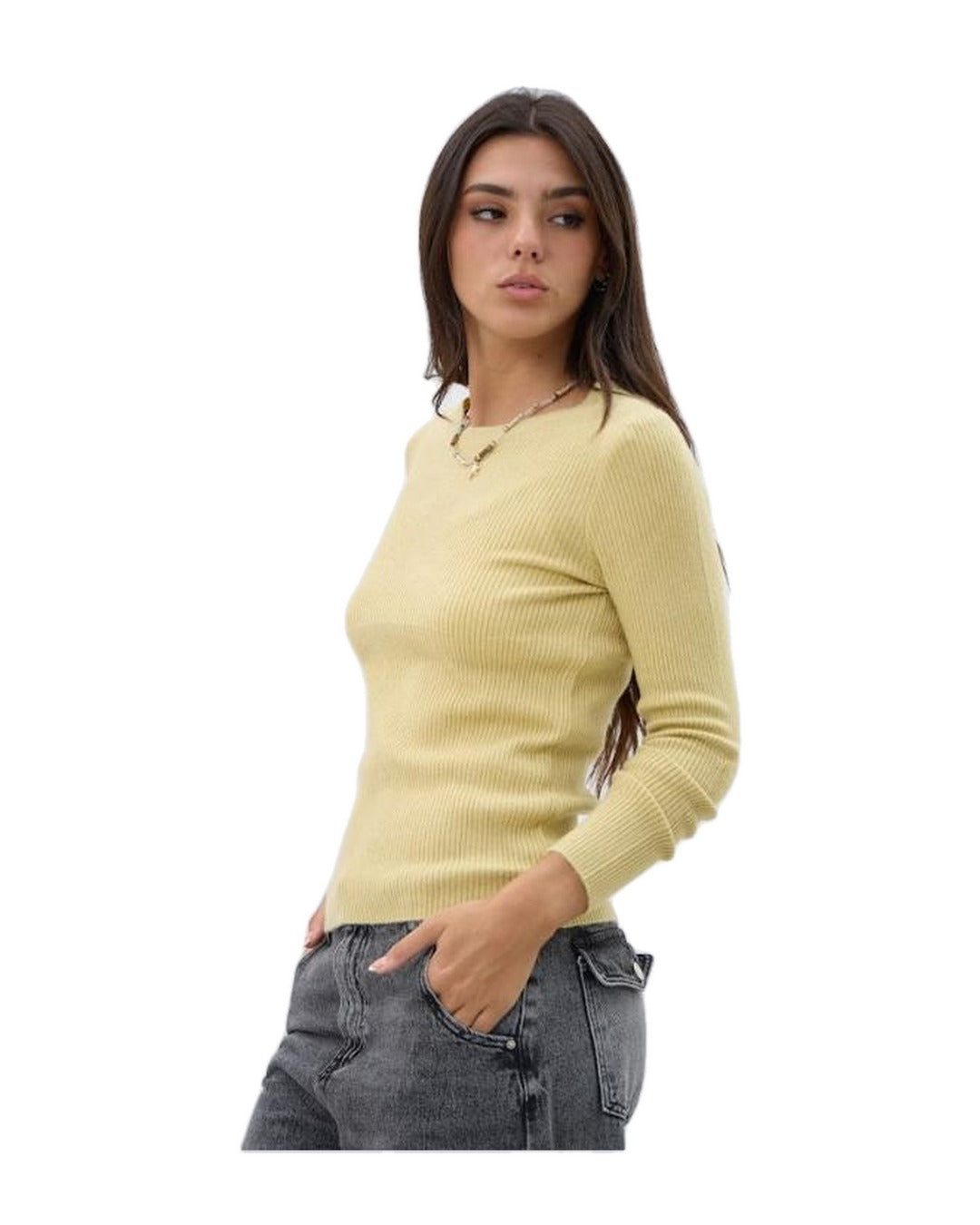 POLERA MEDIO CUELLO FLEECE CAMEL